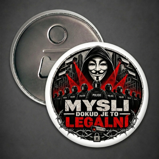 Strašákovo otvírák s magnetem